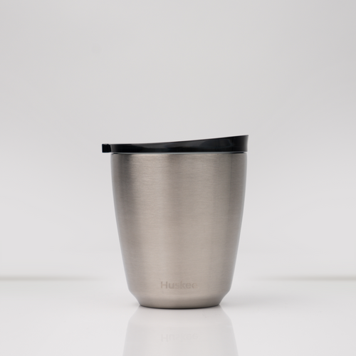 8oz HuskeeSteel Cup & Lid